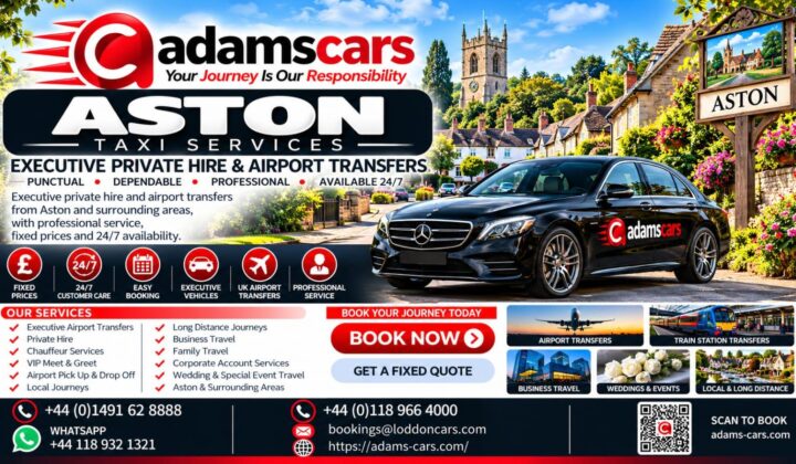 Aston taxi service in Oxfordshire