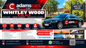 Whitley Wood taxi service in Reading by Adam Cars Taxi Company.