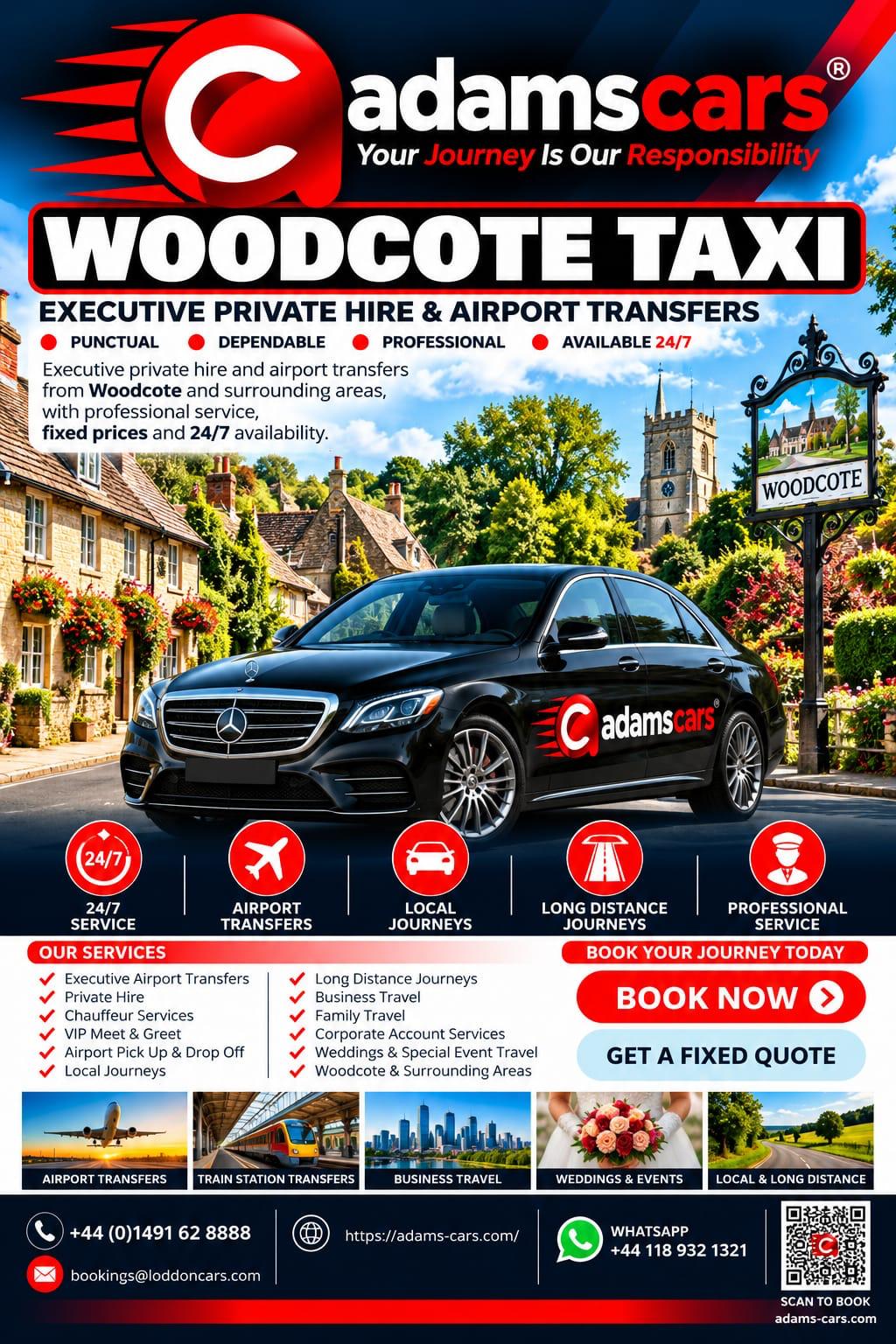 Woodcote taxi service in Oxfordshire